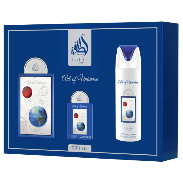 LATTAFA PRIDE Art of Universe GIFT SET EDP 100 ML